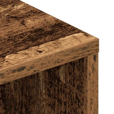 vidaXL Έπιπλο Τηλεόρασης Παλιό Ξύλο 100x40x40cm από Μοριοσανίδα