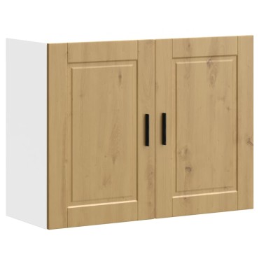 vidaXL ντουλάπι τοίχου κουζίνας "Porto" Artisan Oak Engineered Wood 80x31x60cm