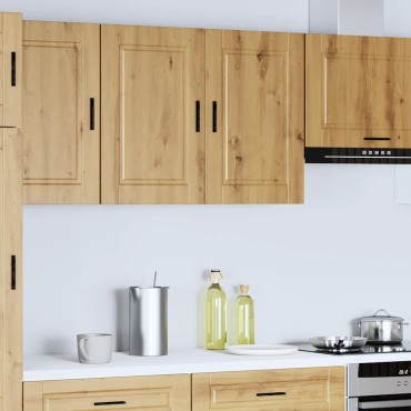 vidaXL ντουλάπι τοίχου κουζίνας "Porto" Artisan Oak Engineered Wood 80x31x60cm