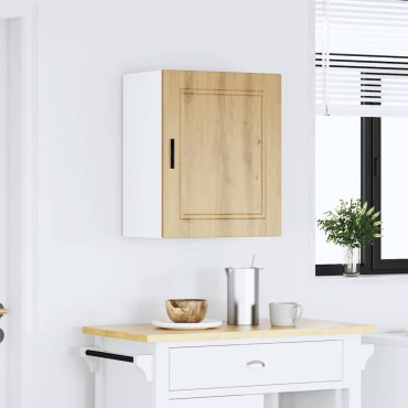 vidaXL ντουλάπι τοίχου κουζίνας "Porto" Artisan Oak Engineered Wood 50x31x60cm