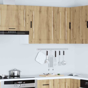 vidaXL ντουλάπι τοίχου κουζίνας "Porto" Artisan Oak Engineered Wood 50x31x60cm