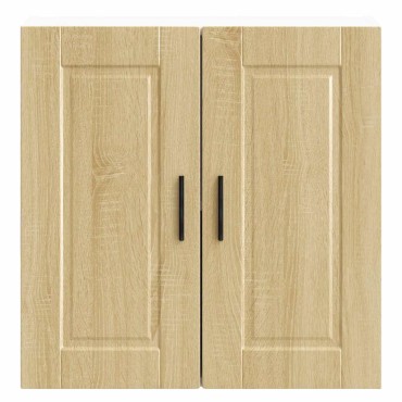 vidaXL ντουλάπι τοίχου κουζίνας "Porto" Sonoma Oak Engineered Wood 60x31x60cm