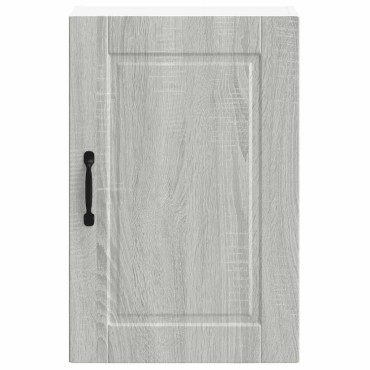 vidaXL Ντουλάπι τοίχου κουζίνας "Porto" Γκρι Sonoma 40x31x60cm 1 τεμ.