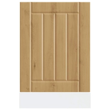 vidaXL Πίνακας πλυντηρίου πιάτων "Lucca" Artisan Oak Engineered Wood 45x1,5x67 cm