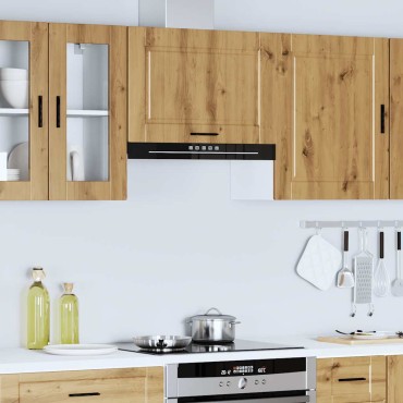 vidaXL ντουλάπι τοίχου κουζίνας "Porto" Artisan Oak Engineered Wood 60x31x40cm
