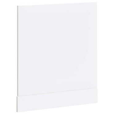 vidaXL Πίνακας πλυντηρίου πιάτων "Lucca" High Gloss White 60x1,5x67 cm