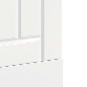vidaXL Πίνακας πλυντηρίου πιάτων "Lucca" High Gloss White 60x1,5x67 cm