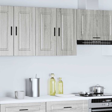 vidaXL Ντουλάπι τοίχου κουζίνας "Porto" Γκρι Sonoma 60x31x60cm 1 τεμ.