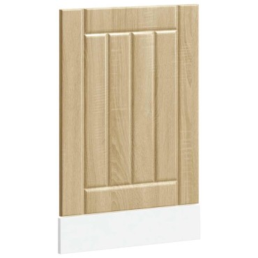 vidaXL Πλυντήριο πιάτων Πίνακας "Lucca" Sonoma Oak Engineered Wood 45x1,5x67 cm