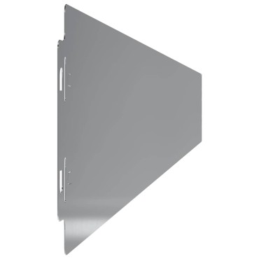 vidaXL Περιφράξεις γκαζόν 10 τεμάχια 10x103 cm από γαλβανισμένο χάλυβα