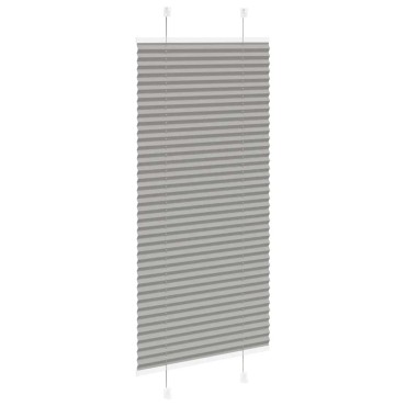 vidaXL Πλισέ περσίδα Ανθρακί 60x150 cm Πλάτος υφάσματος 59,4 cm