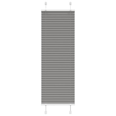 vidaXL Πλισέ περσίδα Ανθρακί 40x150 cm Πλάτος υφάσματος 39,4 cm