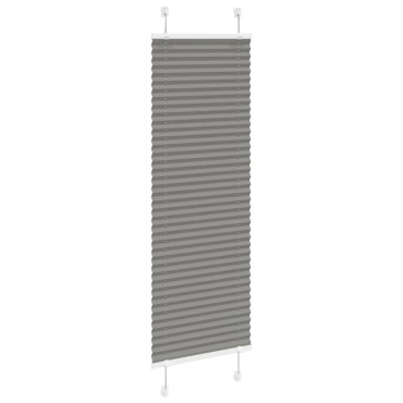 vidaXL Πλισέ περσίδα Ανθρακί 50x150 cm Πλάτος υφάσματος 49,4 cm