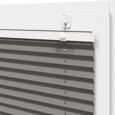 vidaXL Πλισέ περσίδα Ανθρακί 85x150 cm Πλάτος υφάσματος 84,4 cm