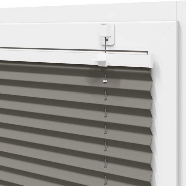 vidaXL Πλισέ περσίδα Ανθρακί 100x200 cm Πλάτος υφάσματος 99,4 cm