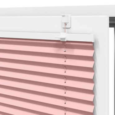 vidaXL Πλισέ περσίδα ροζ 120x150 cm Πλάτος υφάσματος 119,4 cm