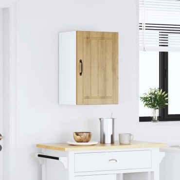vidaXL ντουλάπι τοίχου κουζίνας "Lucca" Artisan Oak Engineered Wood 40x31x60cm