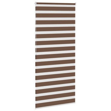 vidaXL Πλισέ περσίδα ανοιχτό γκρι 105x200 cm Πλάτος υφάσματος 104,4 cm