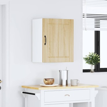 vidaXL ντουλάπι τοίχου κουζίνας "Lucca" Sonoma Oak Engineered Wood 50x31x60cm