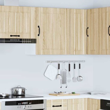 vidaXL ντουλάπι τοίχου κουζίνας "Lucca" Sonoma Oak Engineered Wood 50x31x60cm