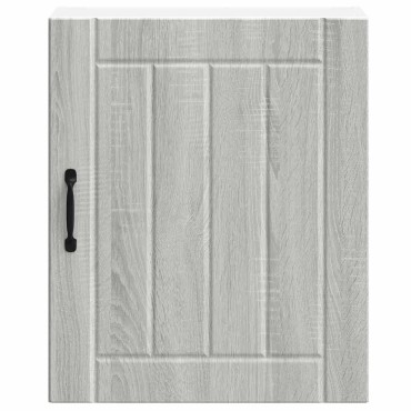 vidaXL Ντουλάπι τοίχου κουζίνας "Lucca" Γκρι Sonoma 50x31x60cm 1 τεμ.