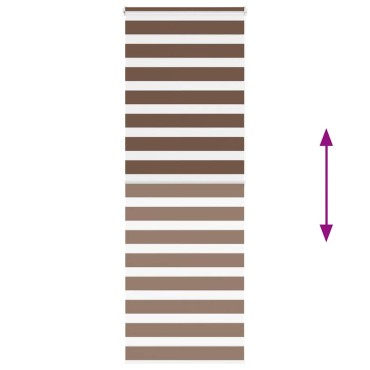 vidaXL Πλισέ περσίδα ανοιχτό γκρι 95x200 cm Πλάτος υφάσματος 94,4 cm