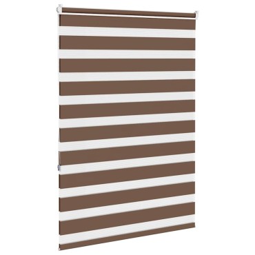vidaXL Πλισέ περσίδα ανοιχτό γκρι 75x150 cm Πλάτος υφάσματος 74,4 cm