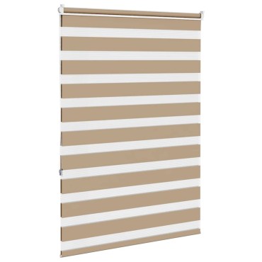 vidaXL Ζέβρα τυφλή 105x150 cm Πλάτος υφάσματος 100,9 εκ. Πολυεστέρας