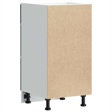 vidaXL Κάτω ντουλάπι Lyon μαύρο 40x46x81,5cm Κατασκευασμένο ξύλο