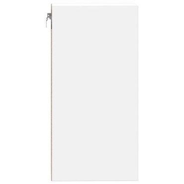 vidaXL κρεμαστό ντουλάπι Riga λευκό 40x29,5x60cm 1 τεμ.