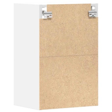 vidaXL κρεμαστό ντουλάπι Riga λευκό 40x29,5x60cm 1 τεμ.
