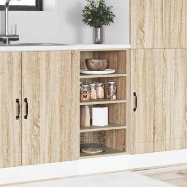 vidaXL Κάτω ντουλάπι Riga Sonoma Oak 40x44,5x81,5cm