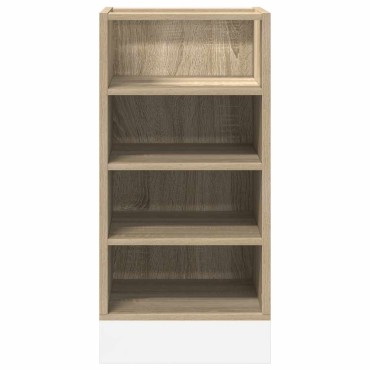 vidaXL Κάτω ντουλάπι Riga Sonoma Oak 40x44,5x81,5cm