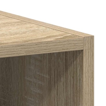 vidaXL κρεμαστό ντουλάπι Riga Sonoma Oak 40x29,5x60cm 1 τεμ.