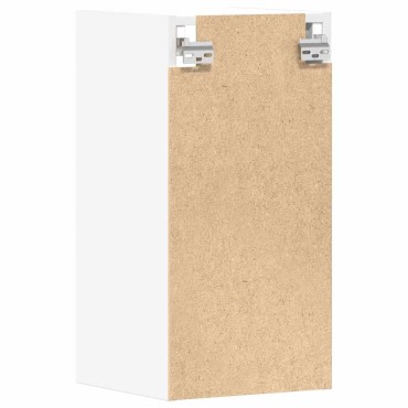 vidaXL κρεμαστό ντουλάπι Riga Λευκό 30x29,5x60cm Ξύλινη κατασκευή 1 τεμ.