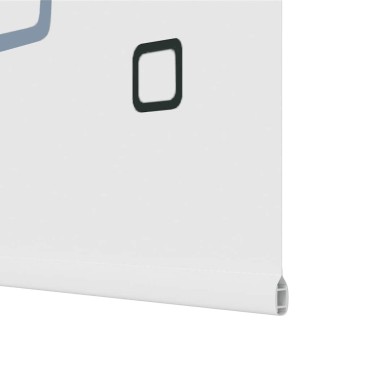 vidaXL Κουρτίνα Μπάνιου Ρολό 130x240 εκ. Πλάτος υφάσματος 126 εκ.