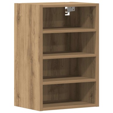 vidaXL κρεμαστό ντουλάπι Riga Artisan Oak 40x29,5x60cm 1 τεμ.