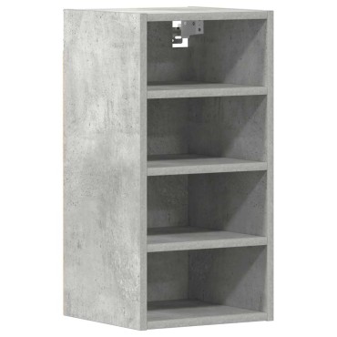 vidaXL Κρεμαστό Ντουλάπι "Riga" Γκρι Σκυρόδεμα 30x29,5x60cm από Τεχνητό Ξύλο 1 τεμ.