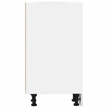 vidaXL Ντουλάπι κάτω Riga μέρος Λευκό 40x44,5x81,5cm 1 τεμ.