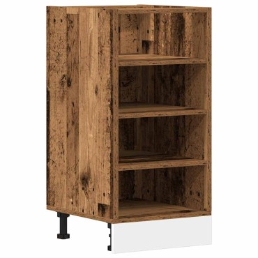 vidaXL Κάτω ντουλάπι Riga Παλιό ξύλο 40x44,5x81,5cm