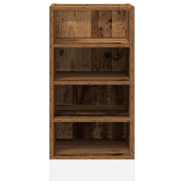 vidaXL Κάτω ντουλάπι Riga Παλιό ξύλο 40x44,5x81,5cm