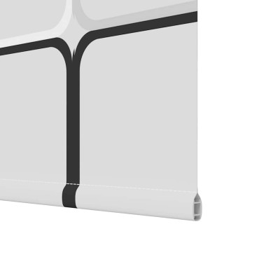 vidaXL Κουρτίνα Μπάνιου Ρολό 110x240 εκ. Πλάτος υφάσματος 106 εκ.