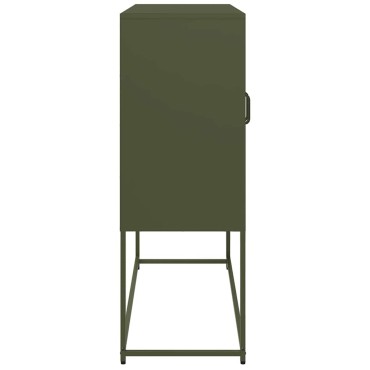 vidaXL Ντουλάπι Λαδί 100,5x39x107cm από Χάλυβα Ψυχρής Έλασης 1 τεμ.