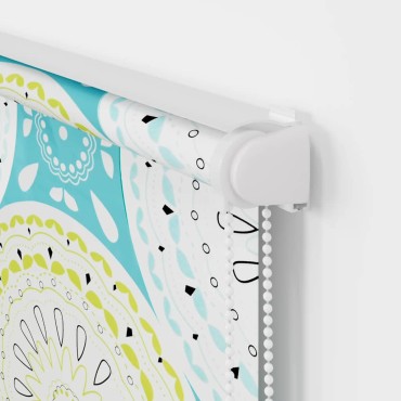 vidaXL Κουρτίνα Μπάνιου Ρολό κασέτα 130x240εκ. Πλάτος υφάσματος 126εκ.