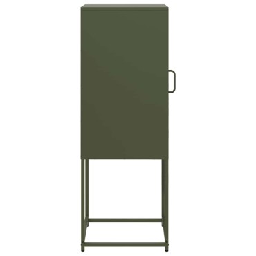 vidaXL Sideboard Ελαιοπράσινο 36x39x107cm Ατσάλι ψυχρής έλασης 1 τεμ.