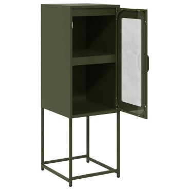 vidaXL Sideboard Ελαιοπράσινο 36x39x107cm Ατσάλι ψυχρής έλασης 1 τεμ.
