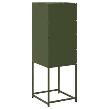 vidaXL Sideboard Ελαιοπράσινο 36x39x107cm Ατσάλι ψυχρής έλασης 1 τεμ.