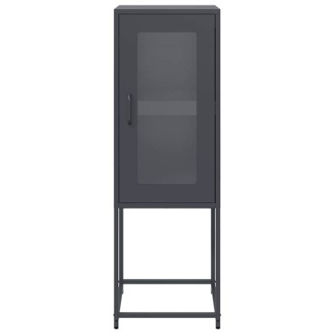 vidaXL Sideboard Ανθρακί 36x39x107cm Ατσάλι ψυχρής έλασης 1 τεμ.