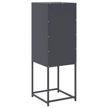 vidaXL Sideboard Ανθρακί 36x39x107cm Ατσάλι ψυχρής έλασης 1 τεμ.