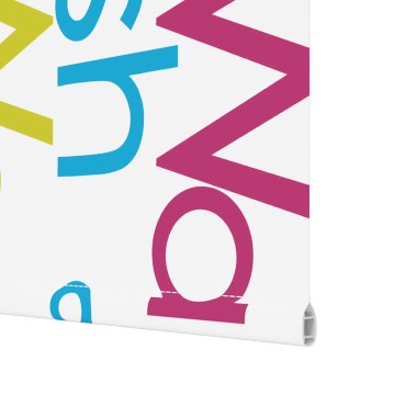 vidaXL Κουρτίνα Μπάνιου Ρολό 120x240 εκ. Πλάτος υφάσματος 116 εκ.